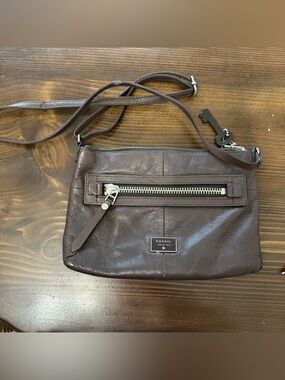 Fossil dawson leather crossbody